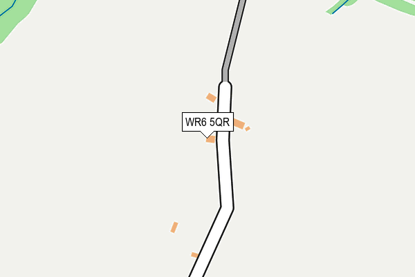 WR6 5QR map - OS OpenMap – Local (Ordnance Survey) WR6 5QR map - OS OpenMap – Local (Ordnance Survey)