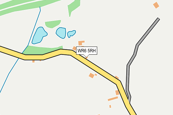 WR6 5RH map - OS OpenMap – Local (Ordnance Survey) WR6 5RH map - OS OpenMap – Local (Ordnance Survey)