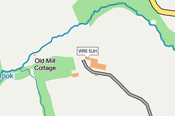WR6 5UH map - OS OpenMap – Local (Ordnance Survey) WR6 5UH map - OS OpenMap – Local (Ordnance Survey)
