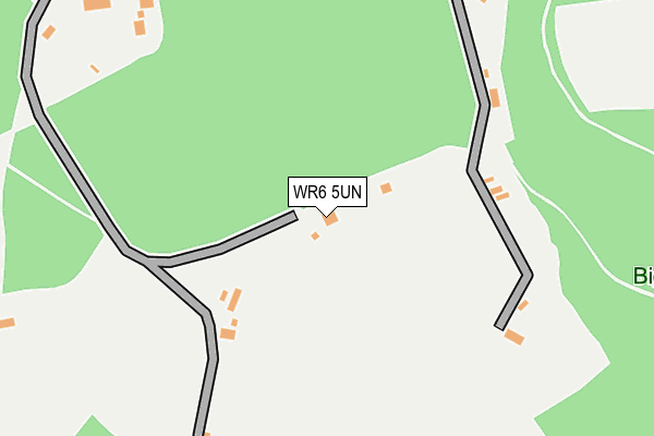 WR6 5UN map - OS OpenMap – Local (Ordnance Survey) WR6 5UN map - OS OpenMap – Local (Ordnance Survey)