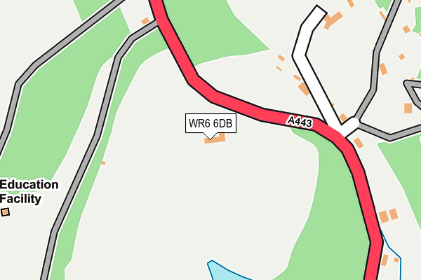WR6 6DB map - OS OpenMap – Local (Ordnance Survey) WR6 6DB map - OS OpenMap – Local (Ordnance Survey)