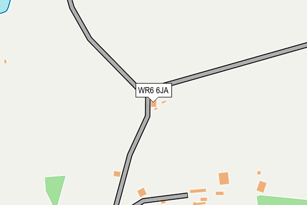 WR6 6JA map - OS OpenMap – Local (Ordnance Survey) WR6 6JA map - OS OpenMap – Local (Ordnance Survey)