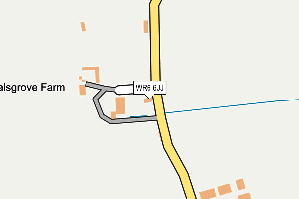WR6 6JJ map - OS OpenMap – Local (Ordnance Survey) WR6 6JJ map - OS OpenMap – Local (Ordnance Survey)