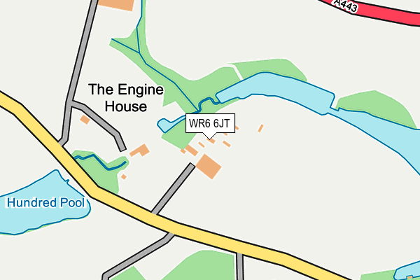 WR6 6JT map - OS OpenMap – Local (Ordnance Survey) WR6 6JT map - OS OpenMap – Local (Ordnance Survey)