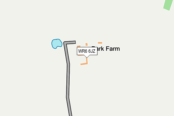 WR6 6JZ map - OS OpenMap – Local (Ordnance Survey) WR6 6JZ map - OS OpenMap – Local (Ordnance Survey)