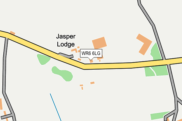 WR6 6LG map - OS OpenMap – Local (Ordnance Survey) WR6 6LG map - OS OpenMap – Local (Ordnance Survey)