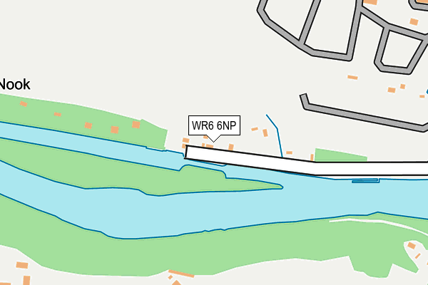 WR6 6NP map - OS OpenMap – Local (Ordnance Survey) WR6 6NP map - OS OpenMap – Local (Ordnance Survey)