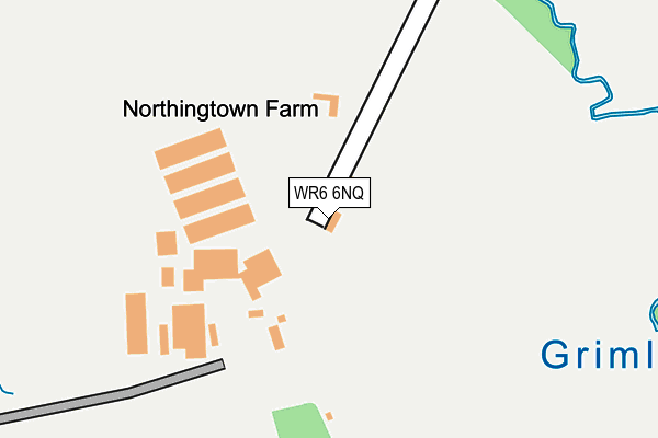 WR6 6NQ map - OS OpenMap – Local (Ordnance Survey) WR6 6NQ map - OS OpenMap – Local (Ordnance Survey)