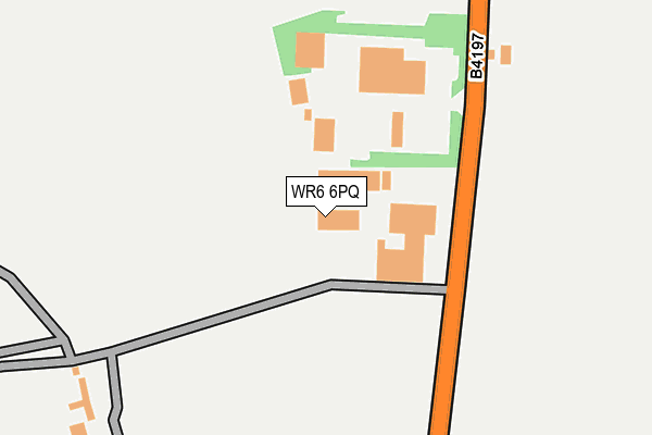 WR6 6PQ map - OS OpenMap – Local (Ordnance Survey)