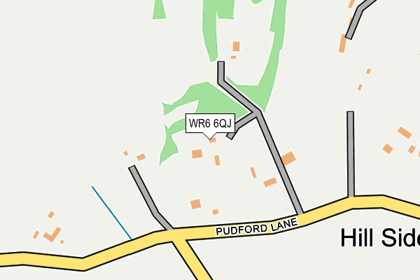WR6 6QJ map - OS OpenMap – Local (Ordnance Survey) WR6 6QJ map - OS OpenMap – Local (Ordnance Survey)