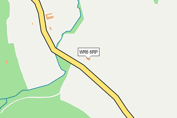 WR6 6RP map - OS OpenMap – Local (Ordnance Survey) WR6 6RP map - OS OpenMap – Local (Ordnance Survey)