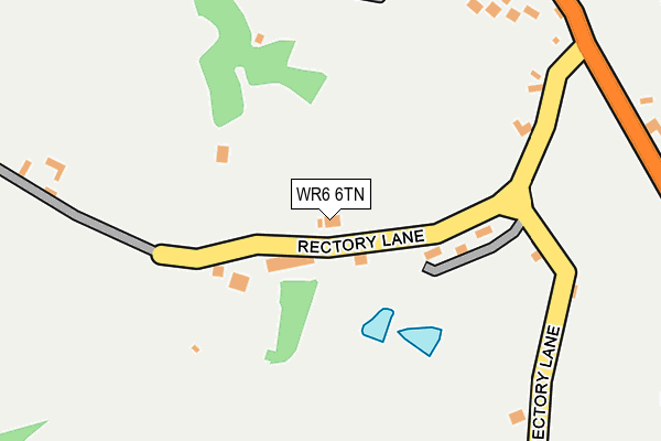 WR6 6TN map - OS OpenMap – Local (Ordnance Survey) WR6 6TN map - OS OpenMap – Local (Ordnance Survey)