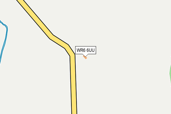 WR6 6UU map - OS OpenMap – Local (Ordnance Survey) WR6 6UU map - OS OpenMap – Local (Ordnance Survey)