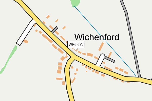 WR6 6YJ map - OS OpenMap – Local (Ordnance Survey) WR6 6YJ map - OS OpenMap – Local (Ordnance Survey)