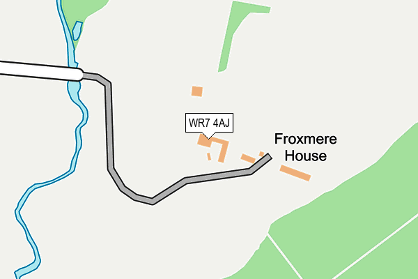 WR7 4AJ map - OS OpenMap – Local (Ordnance Survey) WR7 4AJ map - OS OpenMap – Local (Ordnance Survey)