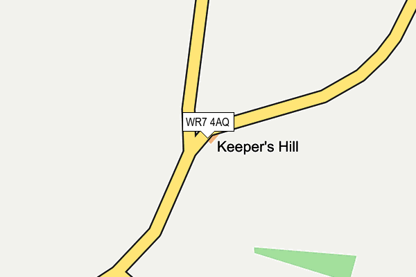 WR7 4AQ map - OS OpenMap – Local (Ordnance Survey) WR7 4AQ map - OS OpenMap – Local (Ordnance Survey)