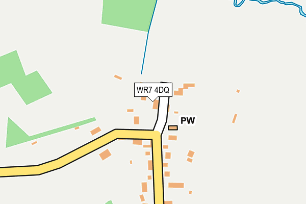 WR7 4DQ map - OS OpenMap – Local (Ordnance Survey) WR7 4DQ map - OS OpenMap – Local (Ordnance Survey)