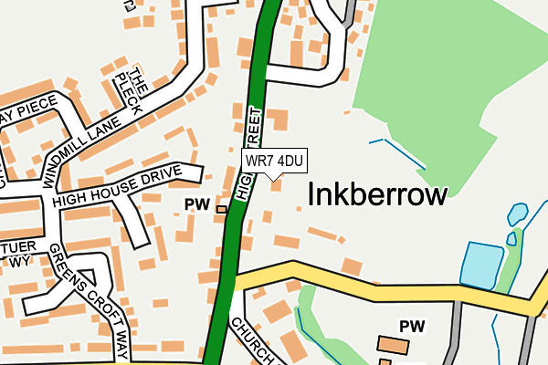 WR7 4DU map - OS OpenMap – Local (Ordnance Survey) WR7 4DU map - OS OpenMap – Local (Ordnance Survey)