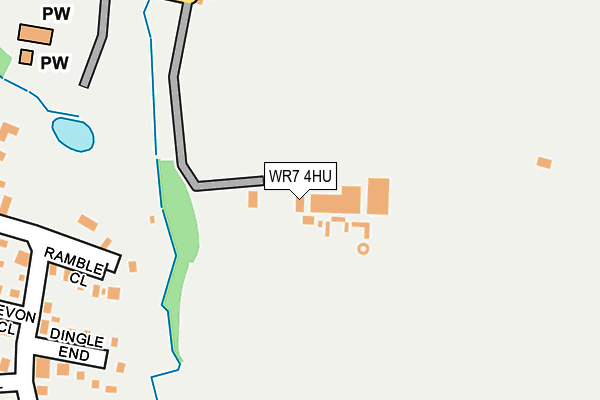 WR7 4HU map - OS OpenMap – Local (Ordnance Survey) WR7 4HU map - OS OpenMap – Local (Ordnance Survey)