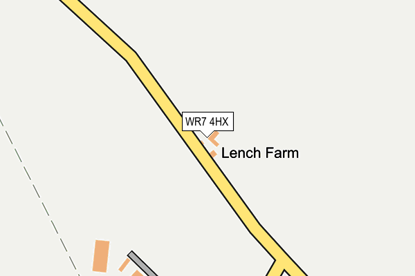 WR7 4HX map - OS OpenMap – Local (Ordnance Survey) WR7 4HX map - OS OpenMap – Local (Ordnance Survey)