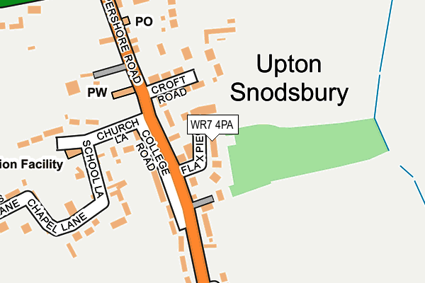 WR7 4PA map - OS OpenMap – Local (Ordnance Survey) WR7 4PA map - OS OpenMap – Local (Ordnance Survey)