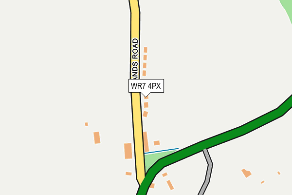 WR7 4PX map - OS OpenMap – Local (Ordnance Survey) WR7 4PX map - OS OpenMap – Local (Ordnance Survey)