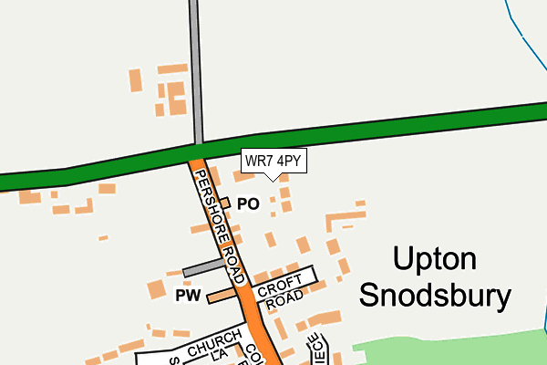WR7 4PY map - OS OpenMap – Local (Ordnance Survey) WR7 4PY map - OS OpenMap – Local (Ordnance Survey)