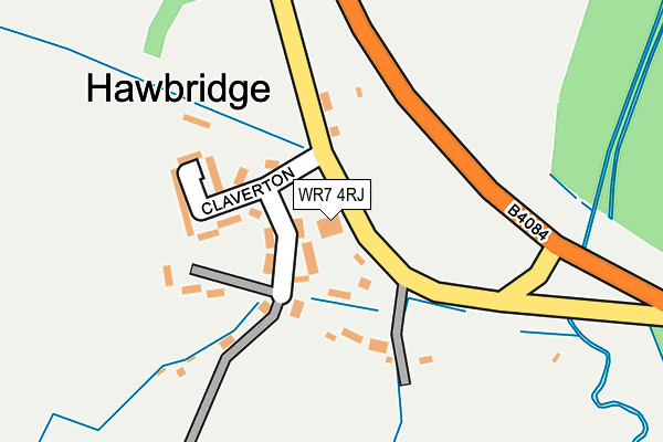 WR7 4RJ map - OS OpenMap – Local (Ordnance Survey) WR7 4RJ map - OS OpenMap – Local (Ordnance Survey)