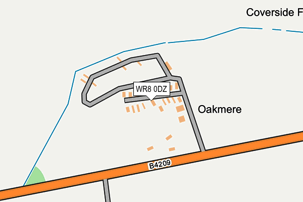 WR8 0DZ map - OS OpenMap – Local (Ordnance Survey) WR8 0DZ map - OS OpenMap – Local (Ordnance Survey)