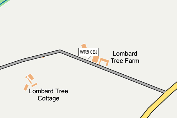 WR8 0EJ map - OS OpenMap – Local (Ordnance Survey) WR8 0EJ map - OS OpenMap – Local (Ordnance Survey)