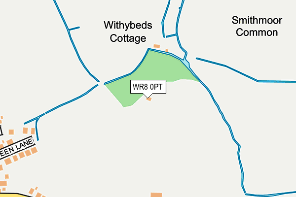 WR8 0PT map - OS OpenMap – Local (Ordnance Survey) WR8 0PT map - OS OpenMap – Local (Ordnance Survey)
