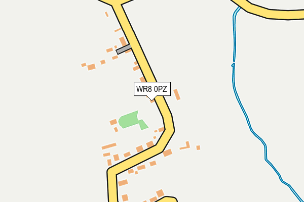 WR8 0PZ map - OS OpenMap – Local (Ordnance Survey) WR8 0PZ map - OS OpenMap – Local (Ordnance Survey)