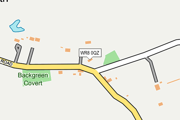 WR8 0QZ map - OS OpenMap – Local (Ordnance Survey) WR8 0QZ map - OS OpenMap – Local (Ordnance Survey)