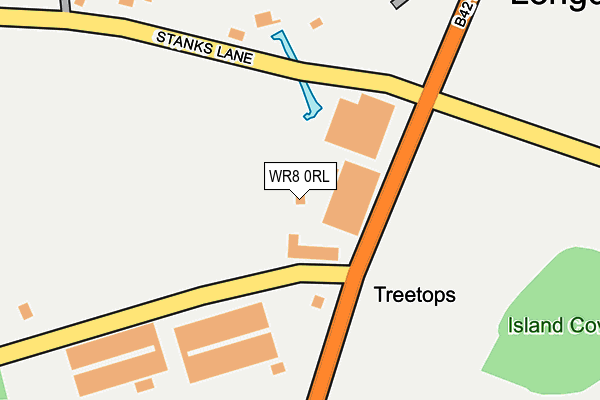 WR8 0RL map - OS OpenMap – Local (Ordnance Survey) WR8 0RL map - OS OpenMap – Local (Ordnance Survey)