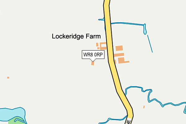 WR8 0RP map - OS OpenMap – Local (Ordnance Survey) WR8 0RP map - OS OpenMap – Local (Ordnance Survey)