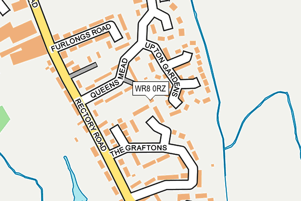 WR8 0RZ map - OS OpenMap – Local (Ordnance Survey) WR8 0RZ map - OS OpenMap – Local (Ordnance Survey)