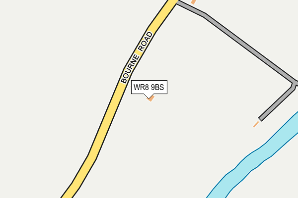 WR8 9BS map - OS OpenMap – Local (Ordnance Survey) WR8 9BS map - OS OpenMap – Local (Ordnance Survey)