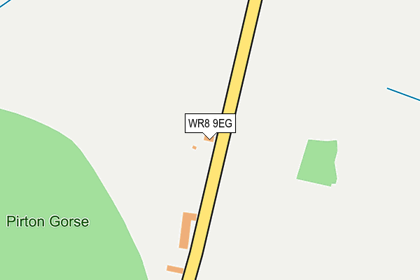 WR8 9EG map - OS OpenMap – Local (Ordnance Survey) WR8 9EG map - OS OpenMap – Local (Ordnance Survey)