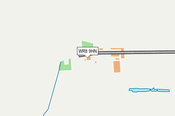 WR8 9HN map - OS OpenMap – Local (Ordnance Survey) WR8 9HN map - OS OpenMap – Local (Ordnance Survey)