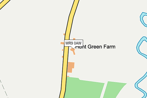 WR9 0AW map - OS OpenMap – Local (Ordnance Survey) WR9 0AW map - OS OpenMap – Local (Ordnance Survey)