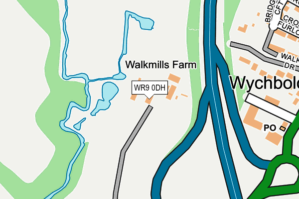 WR9 0DH map - OS OpenMap – Local (Ordnance Survey) WR9 0DH map - OS OpenMap – Local (Ordnance Survey)