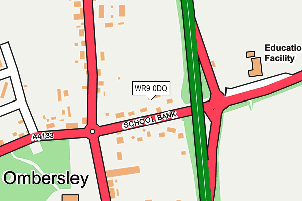 WR9 0DQ map - OS OpenMap – Local (Ordnance Survey) WR9 0DQ map - OS OpenMap – Local (Ordnance Survey)