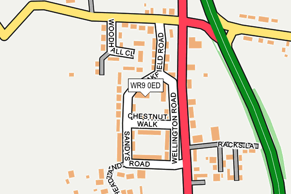 WR9 0ED map - OS OpenMap – Local (Ordnance Survey) WR9 0ED map - OS OpenMap – Local (Ordnance Survey)