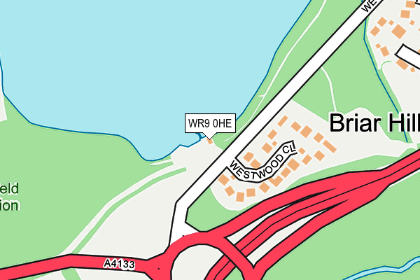 WR9 0HE map - OS OpenMap – Local (Ordnance Survey) WR9 0HE map - OS OpenMap – Local (Ordnance Survey)