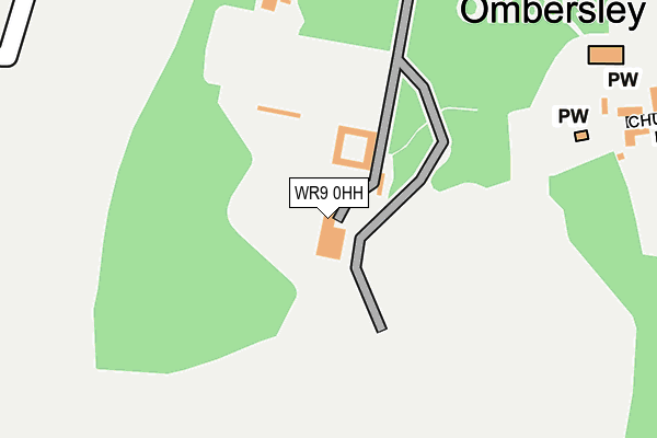 WR9 0HH map - OS OpenMap – Local (Ordnance Survey) WR9 0HH map - OS OpenMap – Local (Ordnance Survey)