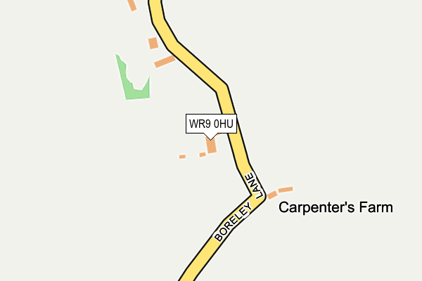 WR9 0HU map - OS OpenMap – Local (Ordnance Survey) WR9 0HU map - OS OpenMap – Local (Ordnance Survey)
