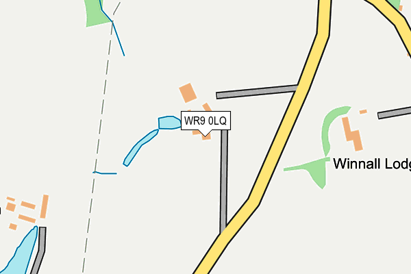 WR9 0LQ map - OS OpenMap – Local (Ordnance Survey) WR9 0LQ map - OS OpenMap – Local (Ordnance Survey)