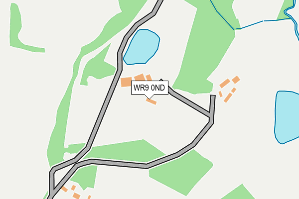 WR9 0ND map - OS OpenMap – Local (Ordnance Survey)