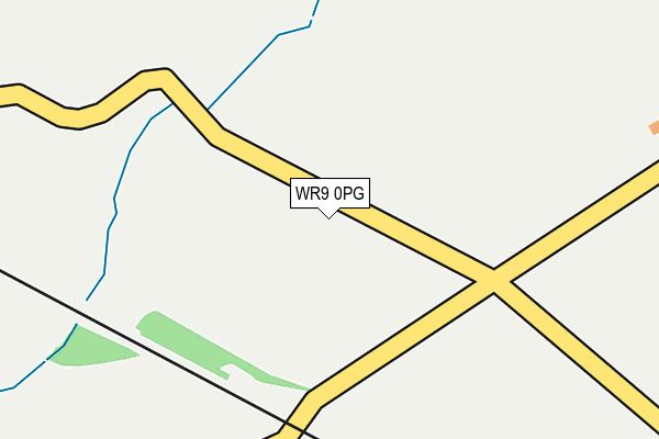 WR9 0PG map - OS OpenMap – Local (Ordnance Survey) WR9 0PG map - OS OpenMap – Local (Ordnance Survey)