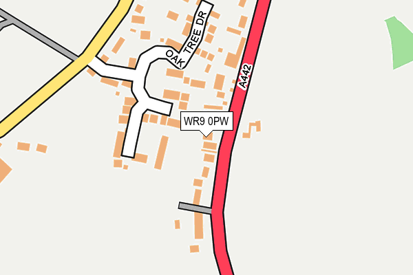 WR9 0PW map - OS OpenMap – Local (Ordnance Survey) WR9 0PW map - OS OpenMap – Local (Ordnance Survey)